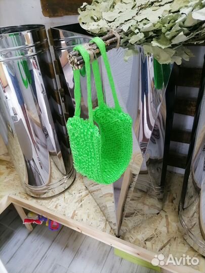 Мочалки ручной вязки