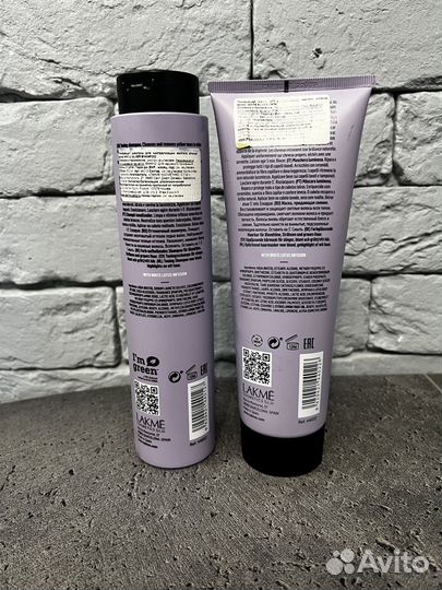 Шампунь и маска Lakme Teknia