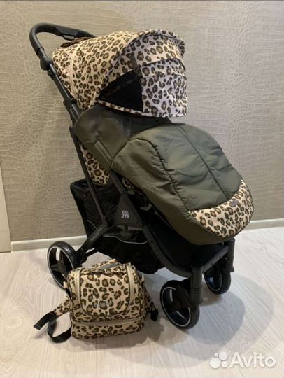 Коляска babalo future 2023 (Леопард)