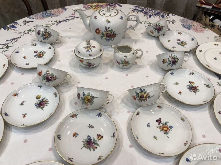 Чайный сервиз на 6 персон Nymphenburg