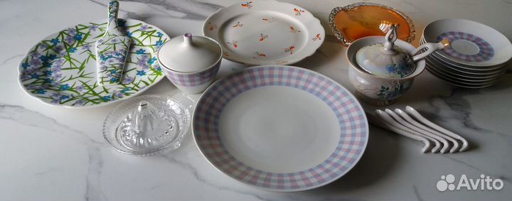 Посуда СССР и другая