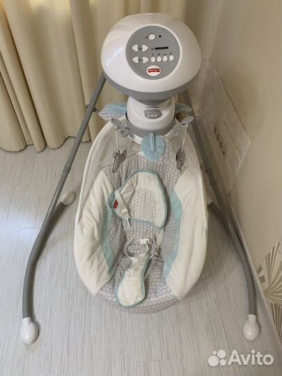 Электрокачели fisher-price moonlight meadow swing