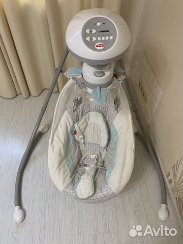 Электрокачели fisher-price moonlight meadow swing