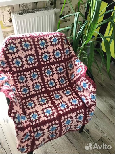 Плед покрывало 97*115 Hand Made