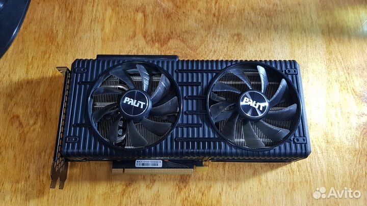 Видеокарта rtx 3060 Palit dual 12 Gb