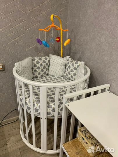 Детская кроватка трансформер