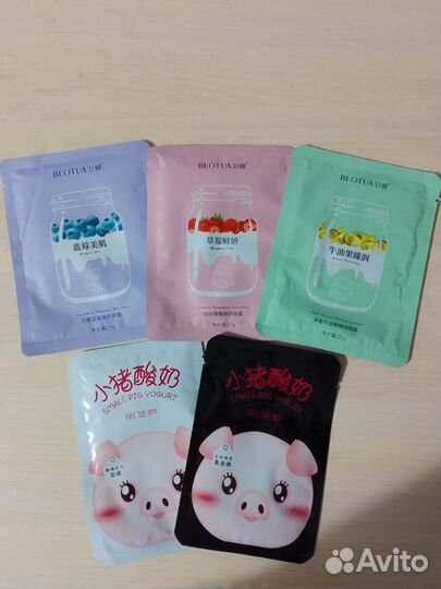 Маски для лица тканевые