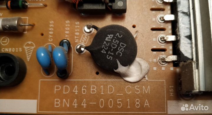 Блок питания bn44-00518a от samsung ue37es6307u