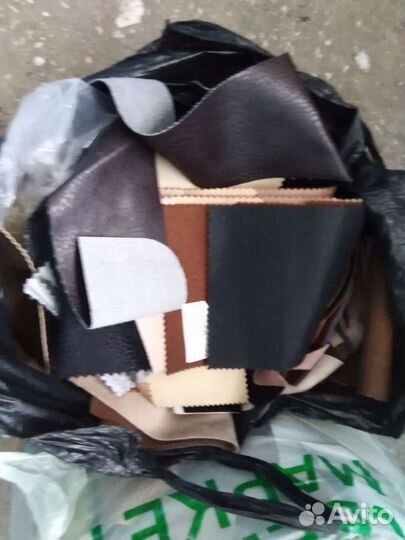 Кусочки ткани