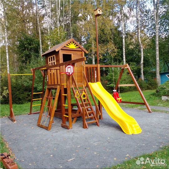 Детские площадки для дачи