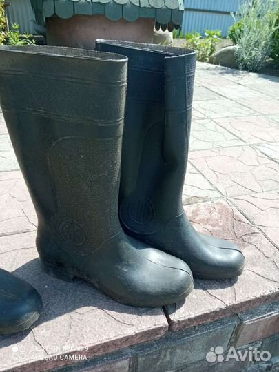 Сапоги резиновые мужские 43