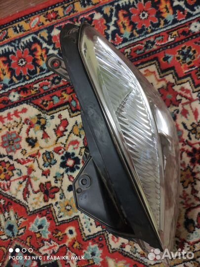 Левая фара Kia Rio 2 jb дорест