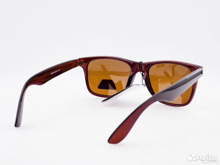Очки поляризационные коричневые