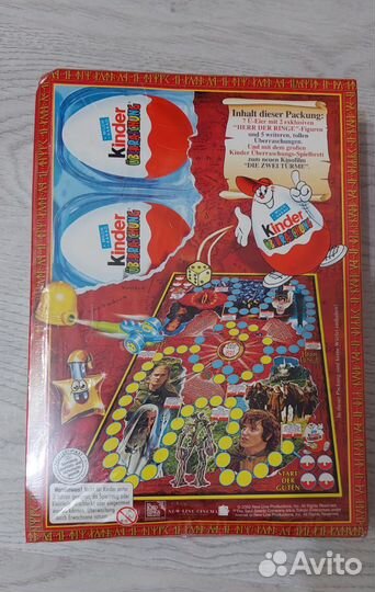 Набор киндер сюрприз Властелин Колец 2002г