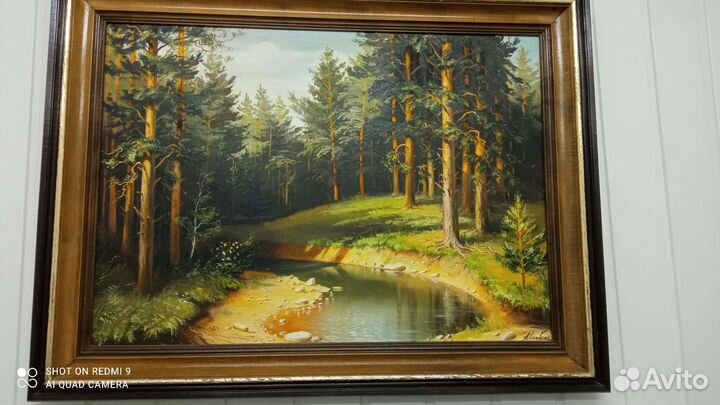 Картина маслом на холсте пейзаж