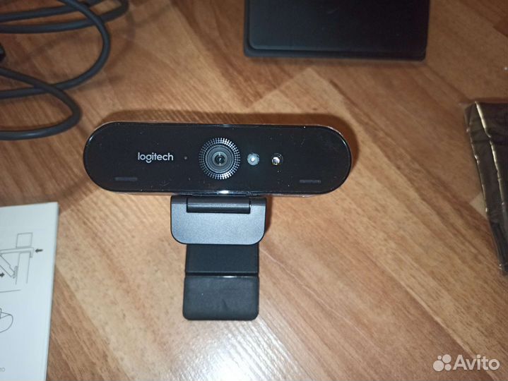 Веб-камера Logitech brio 4k pro webcam, 960-001106