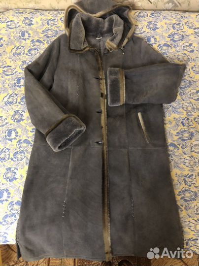 Дубленка натуральная женская 50 размер