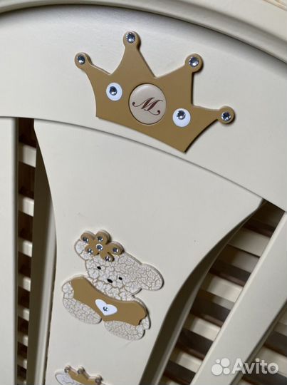 Кроватка и комод комплект детские Pali италия