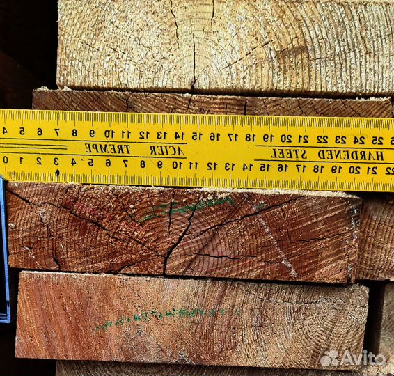 Шлифованные доски лиственницы 50x130 мм, идеальное