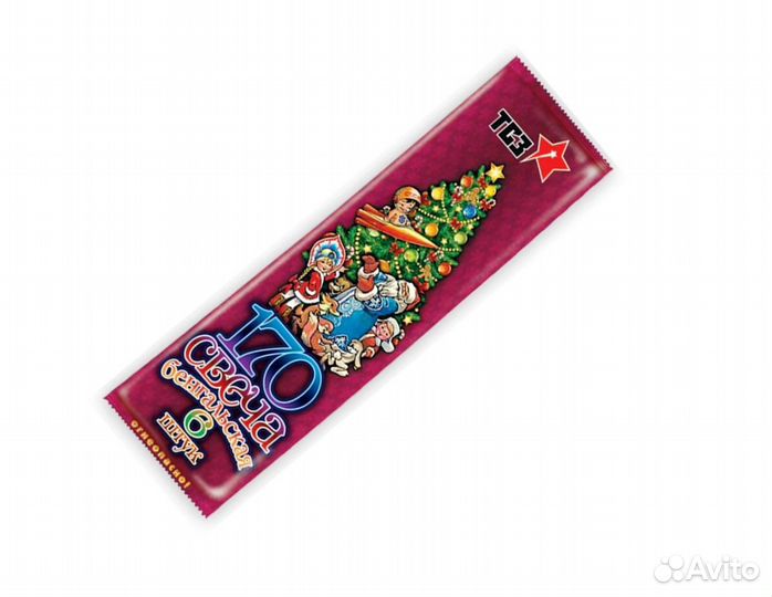 Бенгальские свечи 170 мм 6 шт