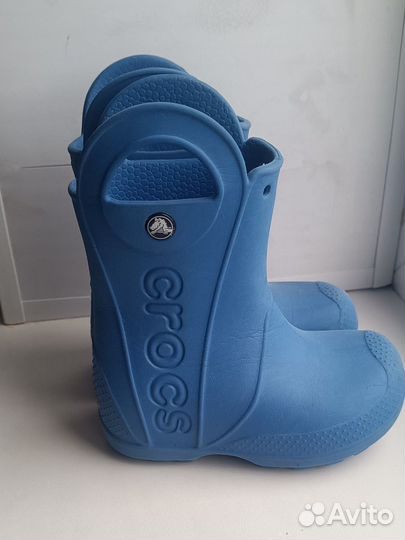 Резиновые сапоги Crocs для мальчика 24