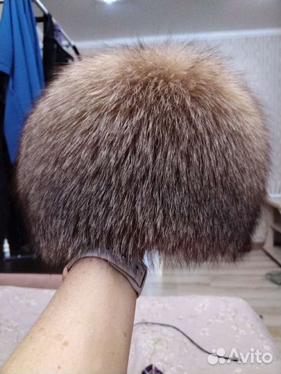 Шапка кубанка песец, 59размер