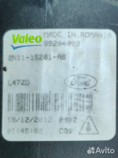 Противотуманная фара правая ford focus 3