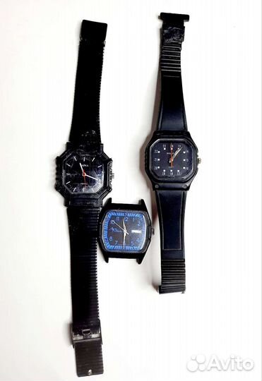 Часы мужские кварцевые 3шт. СССР