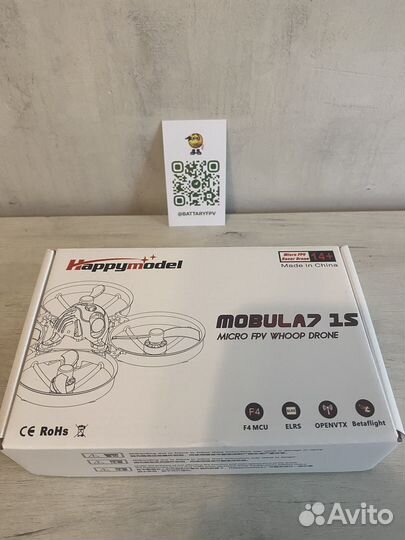 Fpv квадрокоптер Happymodel mobula 7 erls