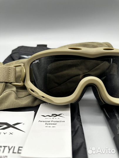 Очки тактические wiley X spear goggles цвет Tan