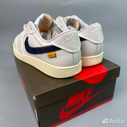 Кроссовки Union LA X Air Jordan 1 Low Sail Muslin