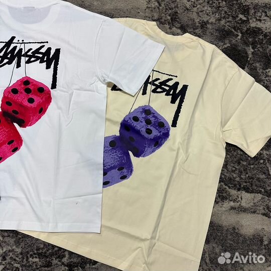 Футболка Stussy ss23 кубики