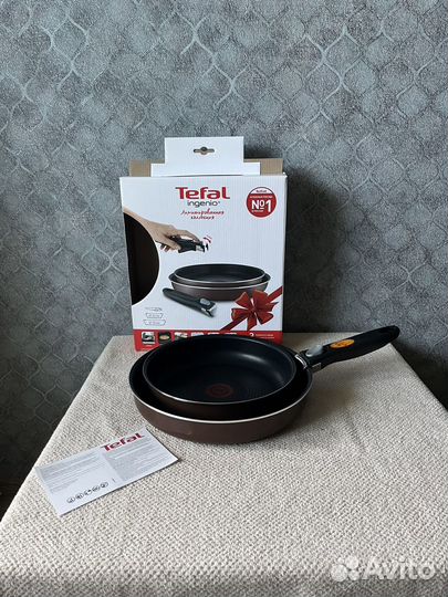 Набор посуды Tefal новый