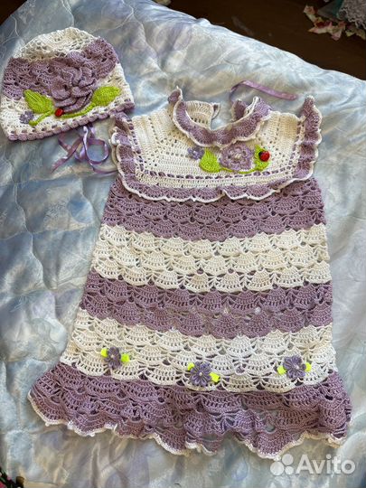 Платье для девочки 86