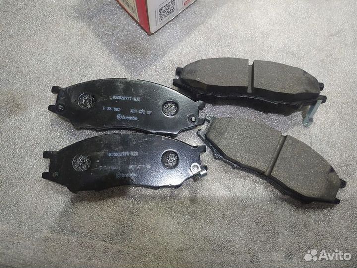 Колодки тормозные передние brembo Almera Classic