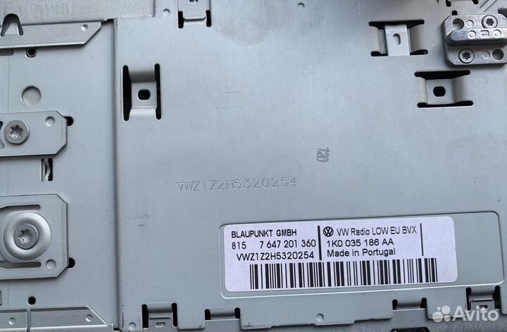 Магнитола rcd 310