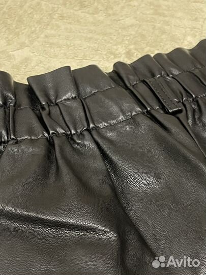 Шорты женские кожаные 42 44