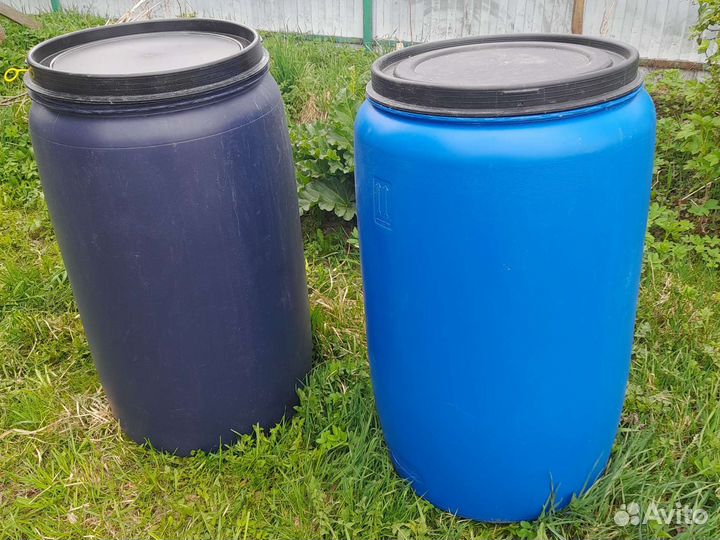 Бочка пластиковая для воды 220л