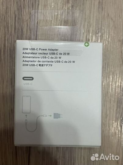 Блок питания apple 20w оригинал