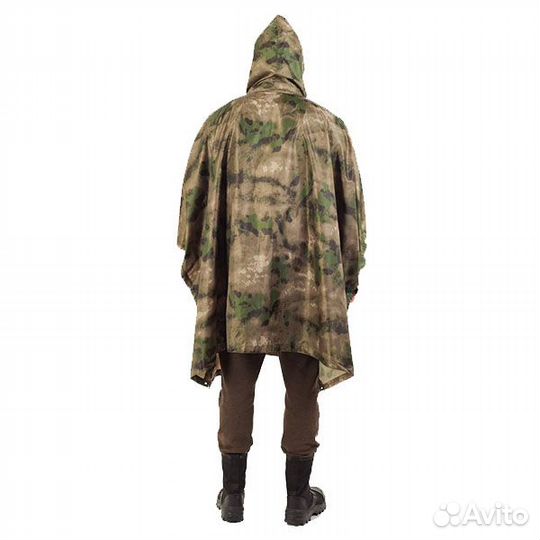 Плащ-дождевик (пончо), мох