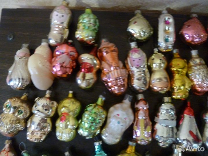 Елочные игрушки СССР