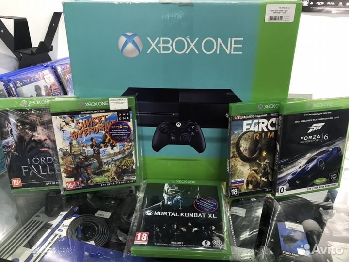 Xbox One 500гб + 1 игра + гарантия