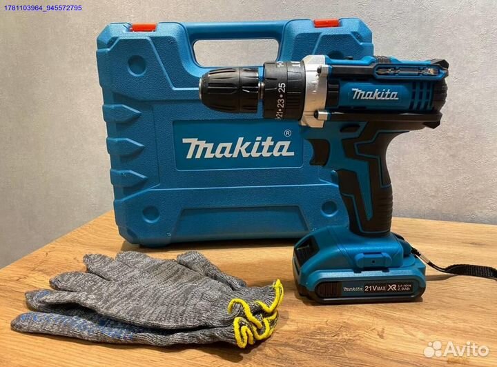 Шуруповерт Makita 21v новый