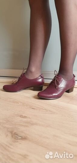 Полуботинки женские 37 размер натуральная кожа