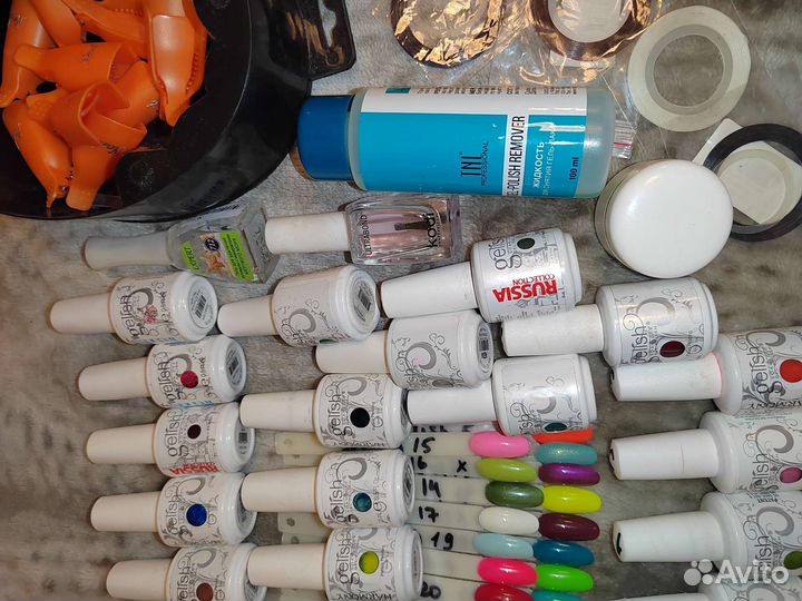 Гель лак, пылесос для маникюра