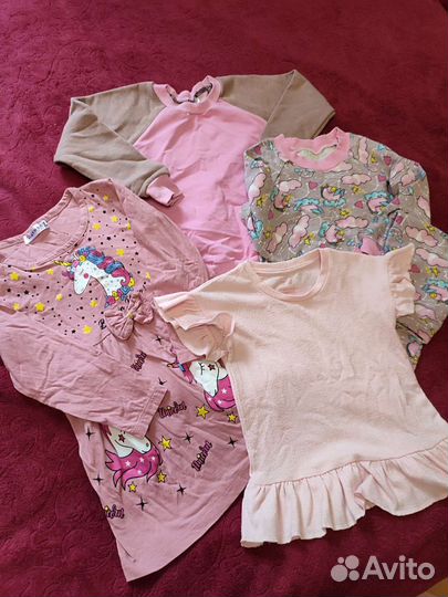 Вещи на девочку 98-140 пакетом
