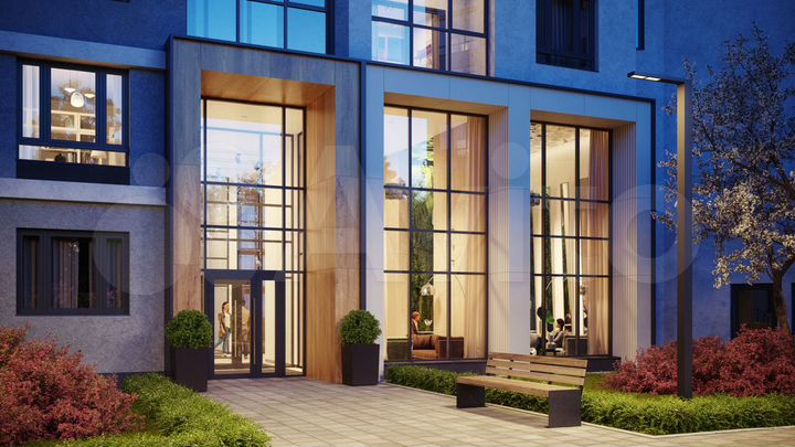 2-к. квартира, 69,4 м², 14/25 эт.