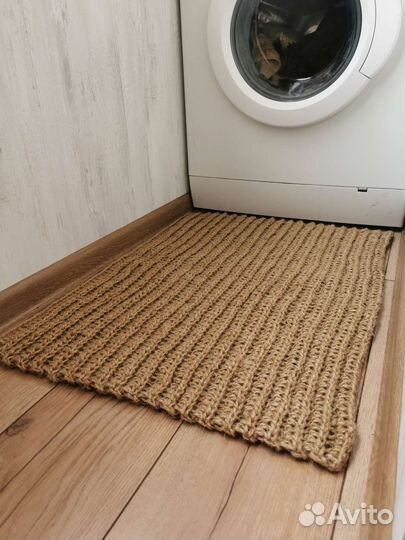 Коврик для дома джут