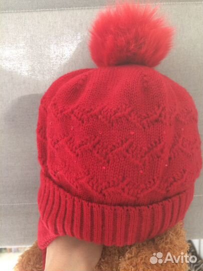 Зимняя Шапка и шарф для девочек Mishell