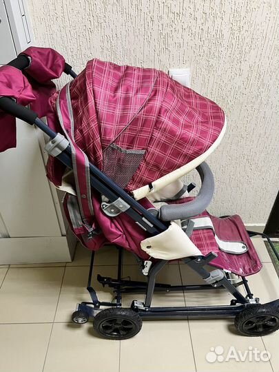 Санки-коляска Nika Ника детям 8-3К